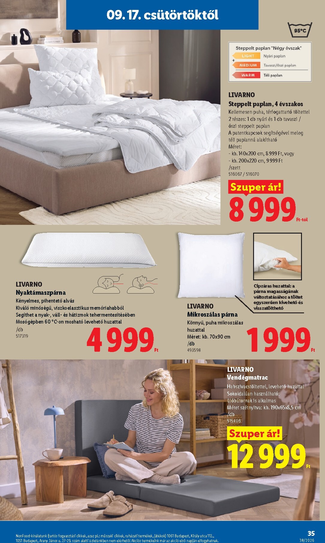 lidl - Aktuális Lidl szórólap érvényes csütörtöktől 2026.09.17.-től szerdától 2026.09.23.-ig - page: 35