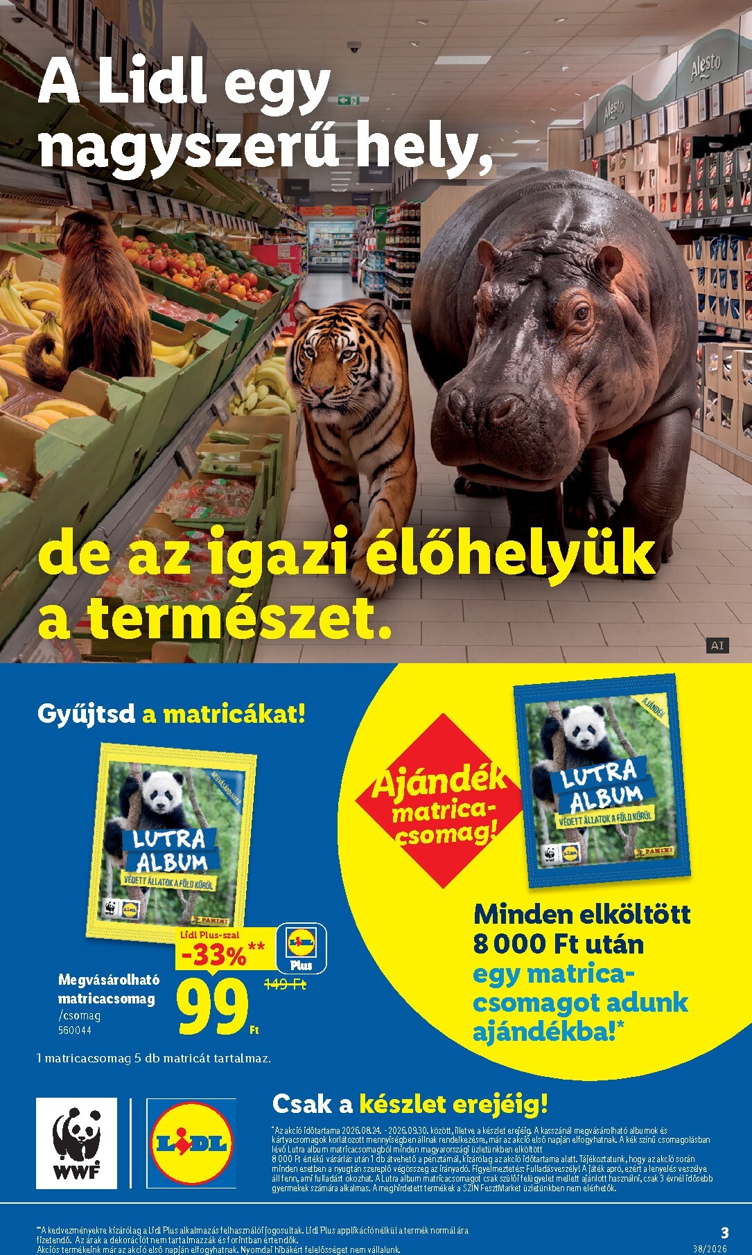 lidl - Aktuális Lidl szórólap érvényes csütörtöktől 2026.09.17.-től szerdától 2026.09.23.-ig - page: 3
