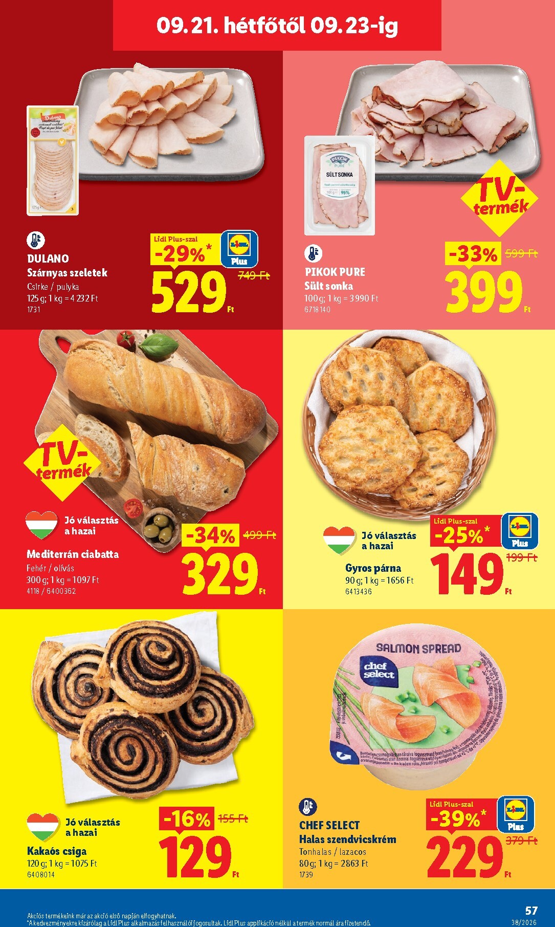 lidl - Aktuális Lidl szórólap érvényes csütörtöktől 2026.09.17.-től szerdától 2026.09.23.-ig - page: 57