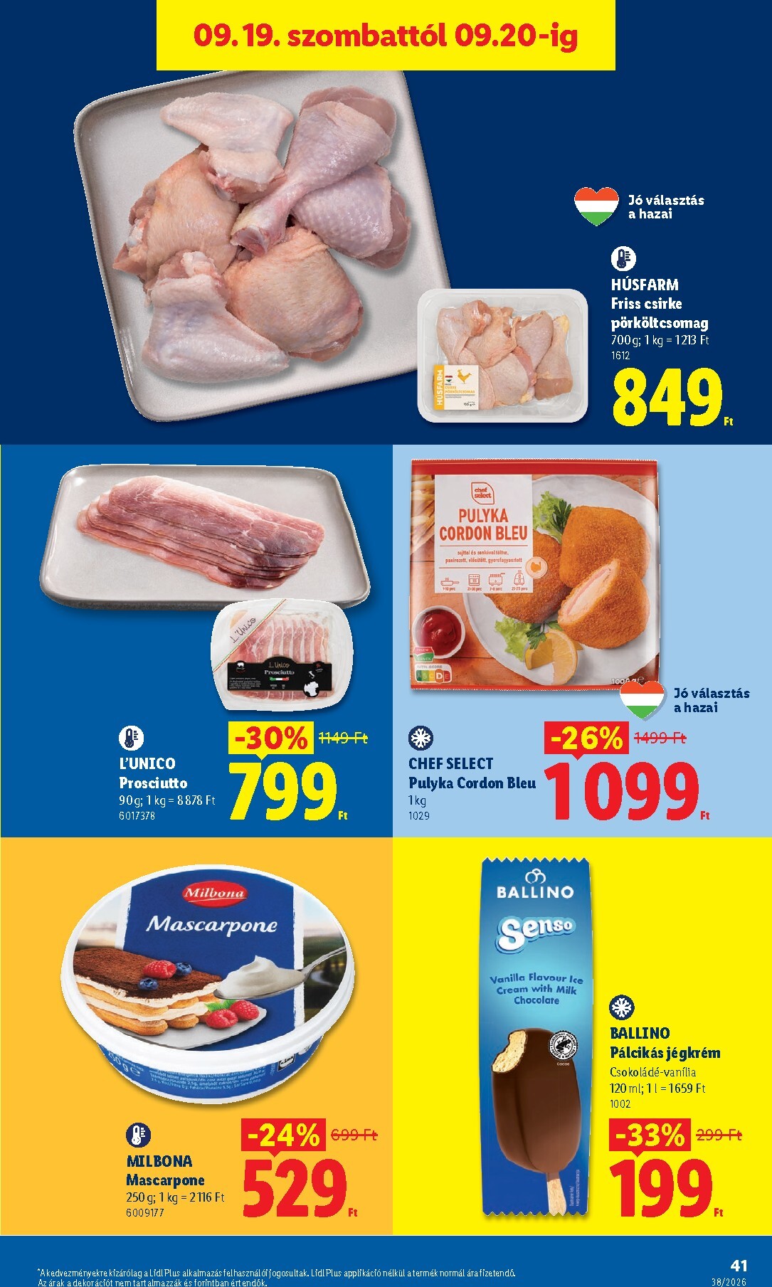 lidl - Aktuális Lidl szórólap érvényes csütörtöktől 2026.09.17.-től szerdától 2026.09.23.-ig - page: 41