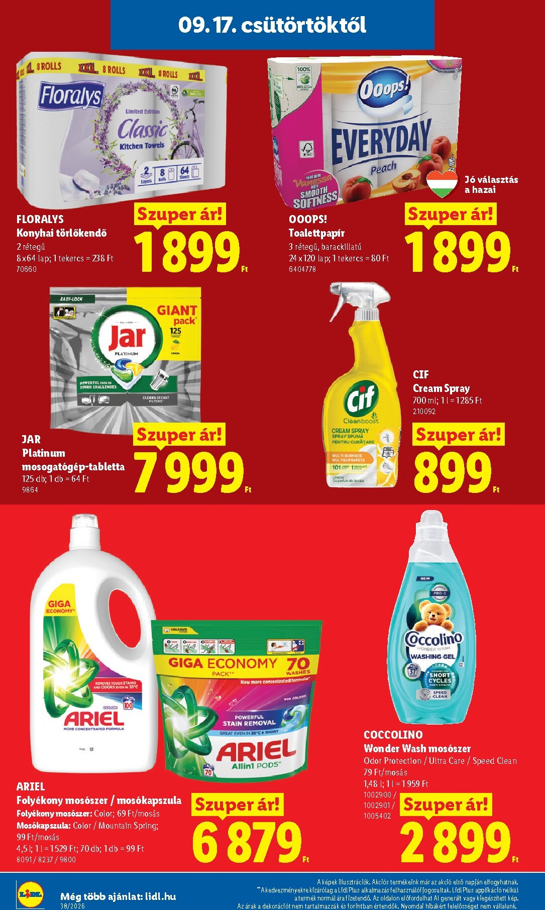 lidl - Aktuális Lidl szórólap érvényes csütörtöktől 2026.09.17.-től szerdától 2026.09.23.-ig - page: 20