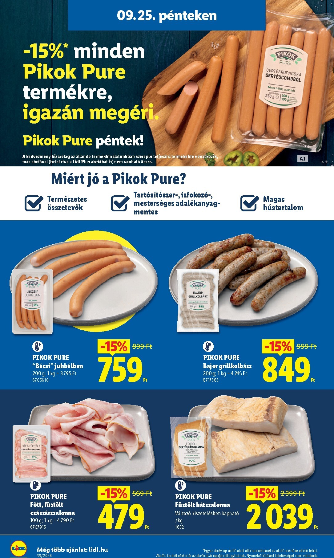 lidl - Aktuális Lidl szórólap érvényes csütörtöktől 2026.09.24.-től szerdától 2026.09.30.-ig - page: 32