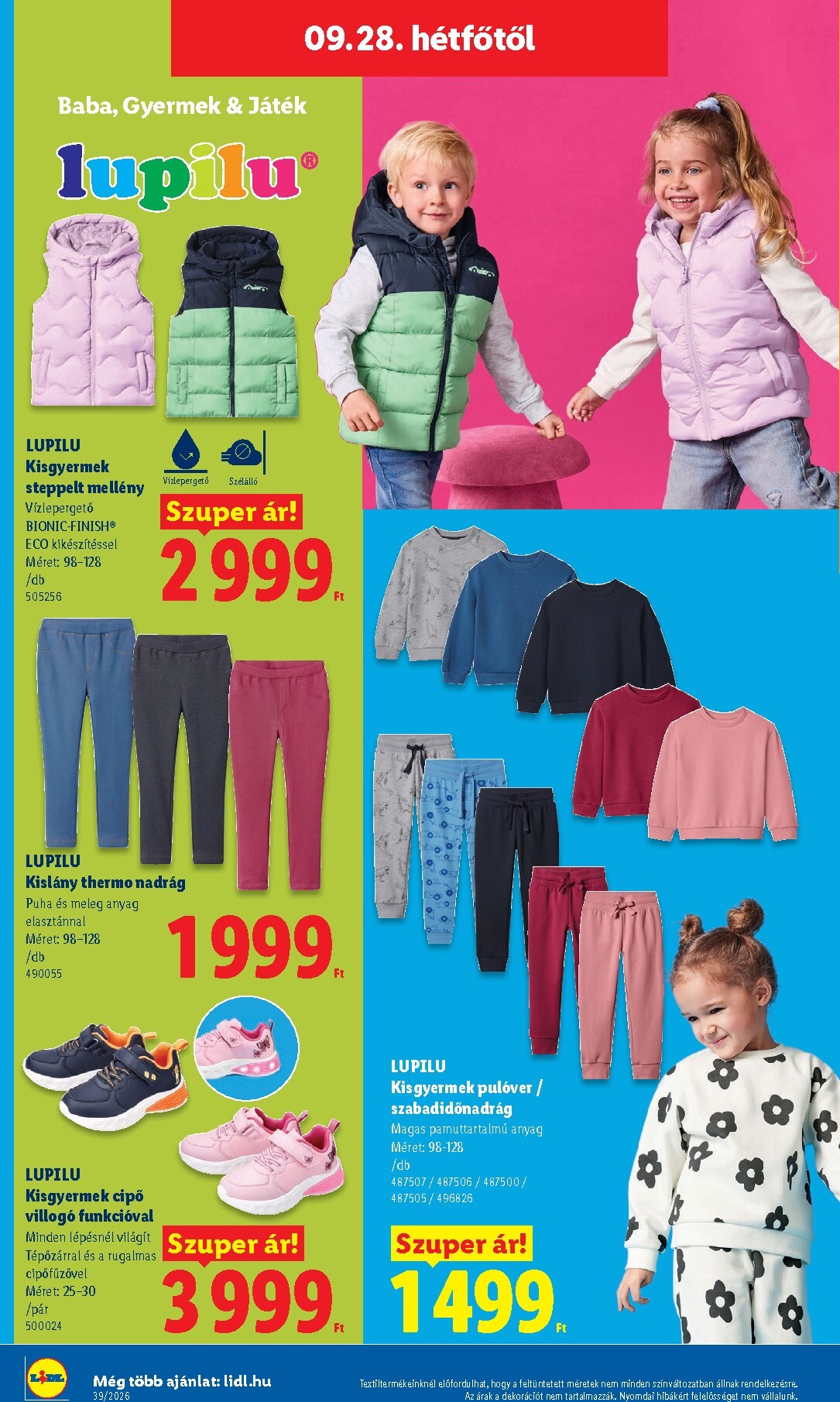 lidl - Aktuális Lidl szórólap érvényes csütörtöktől 2026.09.24.-től szerdától 2026.09.30.-ig - page: 46