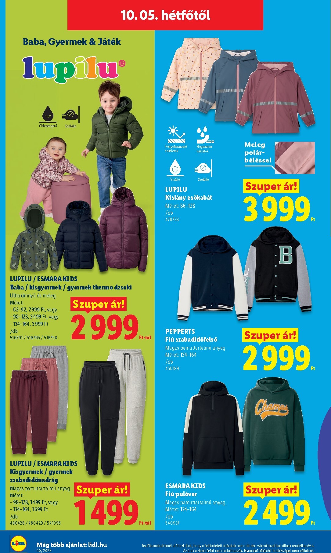 lidl - Lidl hirdetmény a következő hétre csütörtöktől 2026.10.01.-tól szerdától 2026.10.07.-ig - page: 64