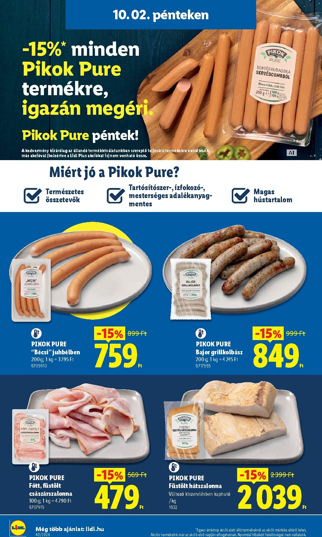 lidl - Lidl hirdetmény a következő hétre csütörtöktől 2026.10.01.-tól szerdától 2026.10.07.-ig - page: 50