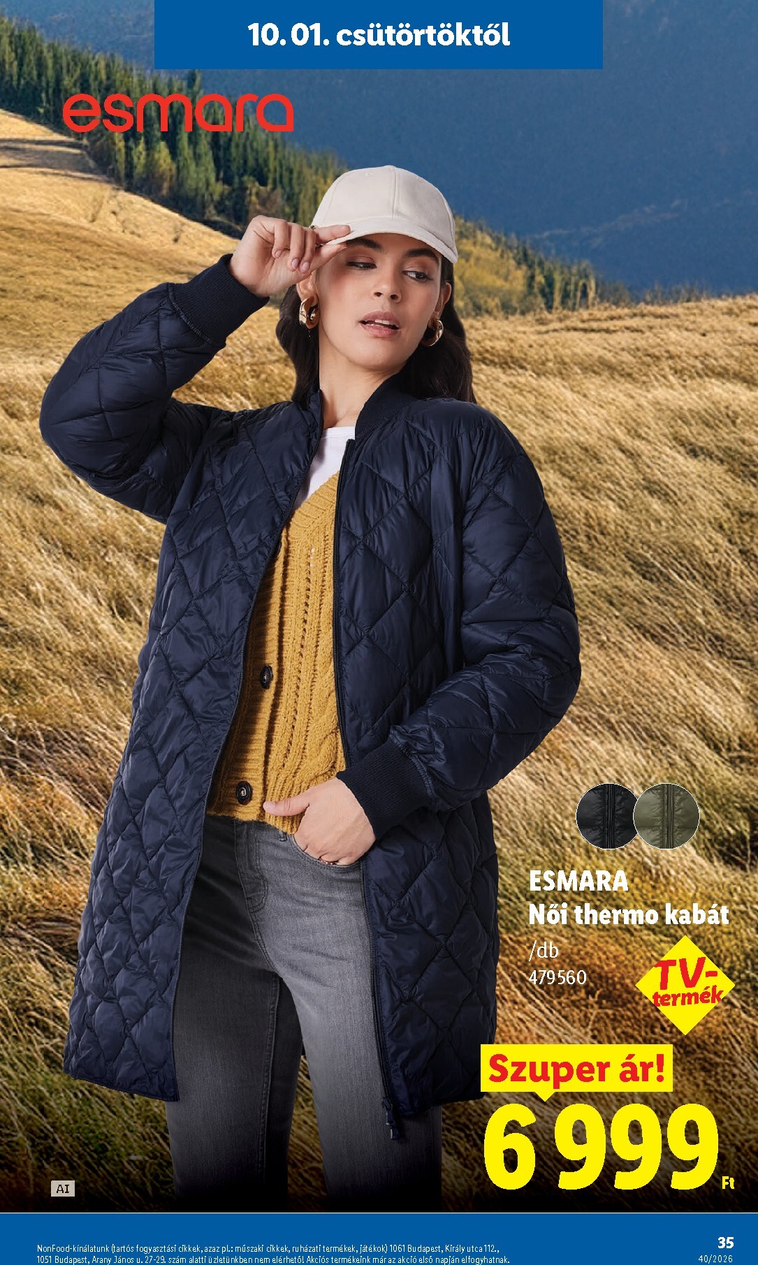 lidl - Lidl hirdetmény a következő hétre csütörtöktől 2026.10.01.-tól szerdától 2026.10.07.-ig - page: 35
