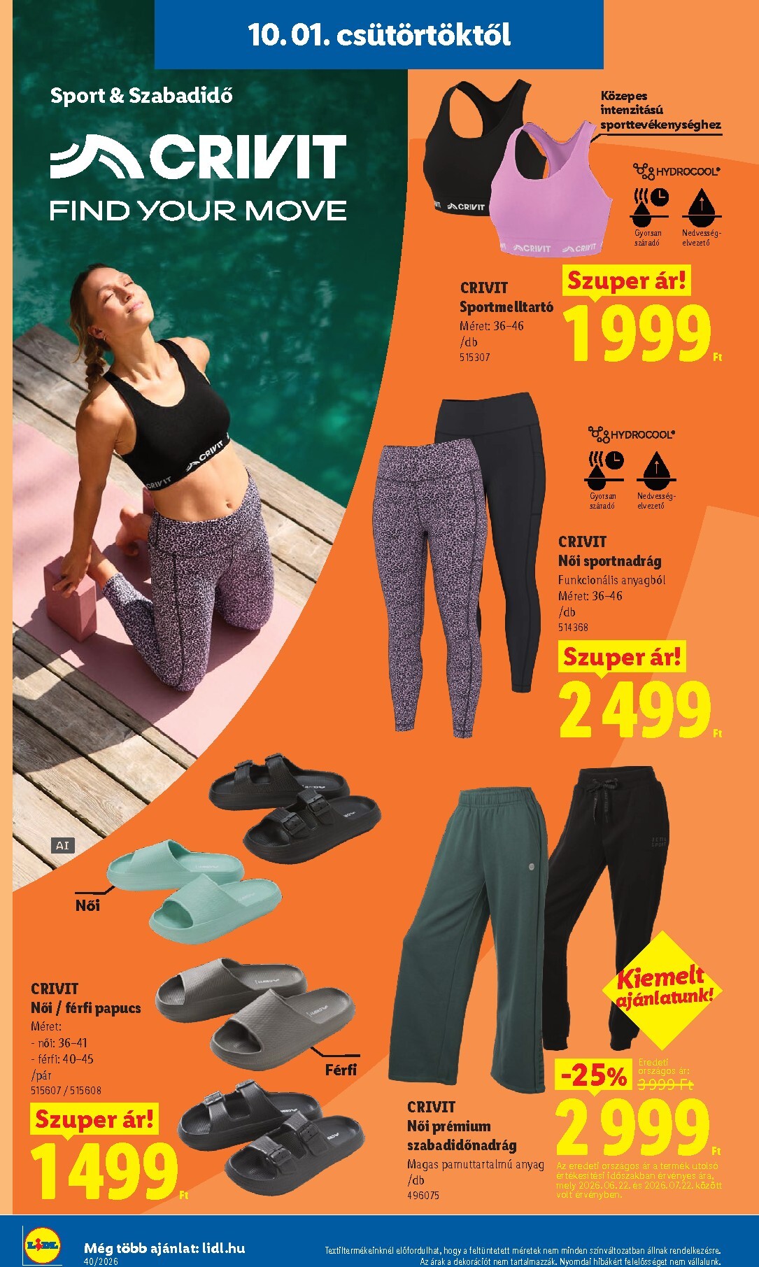 lidl - Lidl - Nonfood kínálatunk hirdetmény a következő hétre csütörtöktől 2026.10.01.-tól szerdától 2026.10.07.-ig - page: 16