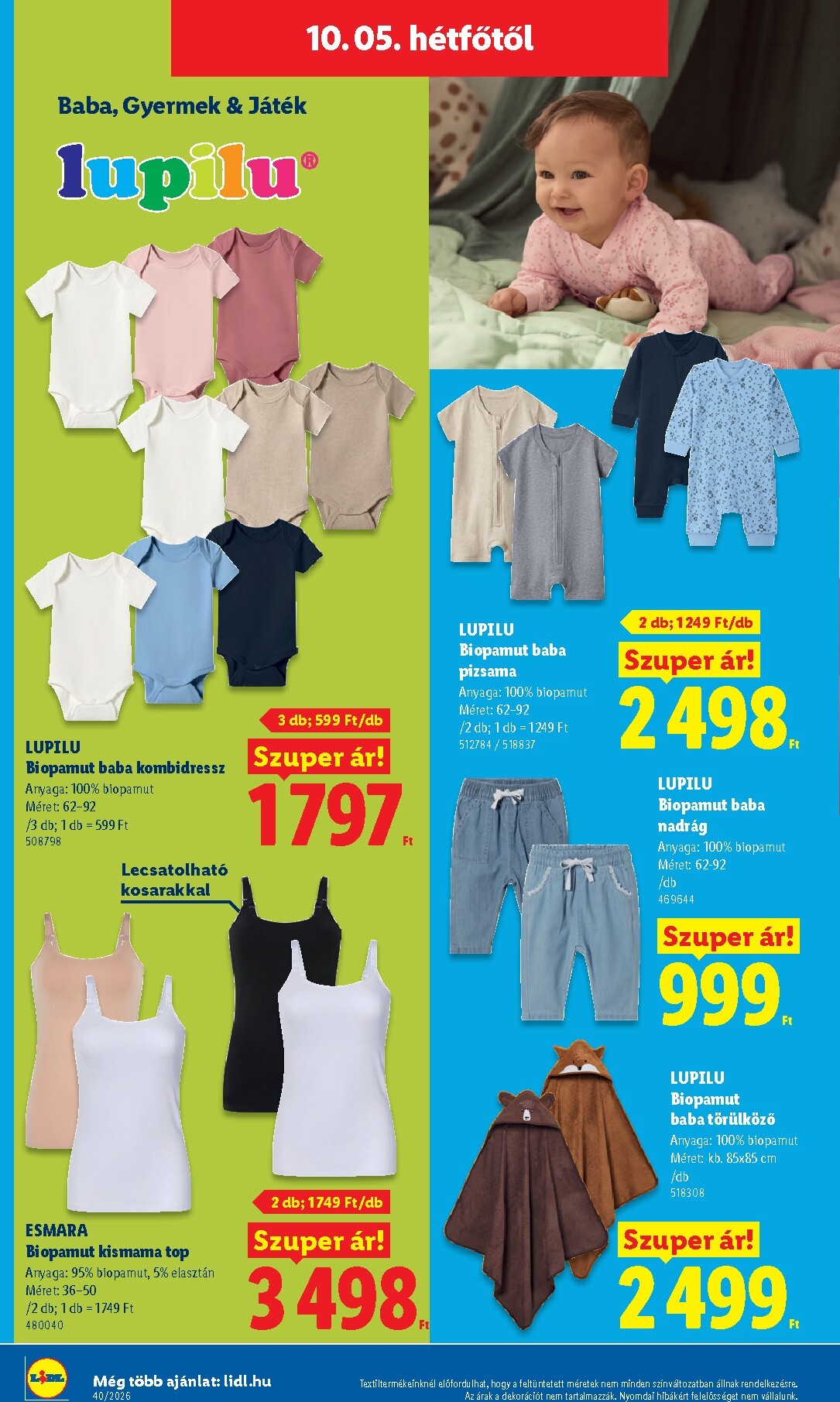 lidl - Lidl - Nonfood kínálatunk hirdetmény a következő hétre csütörtöktől 2026.10.01.-tól szerdától 2026.10.07.-ig - page: 30