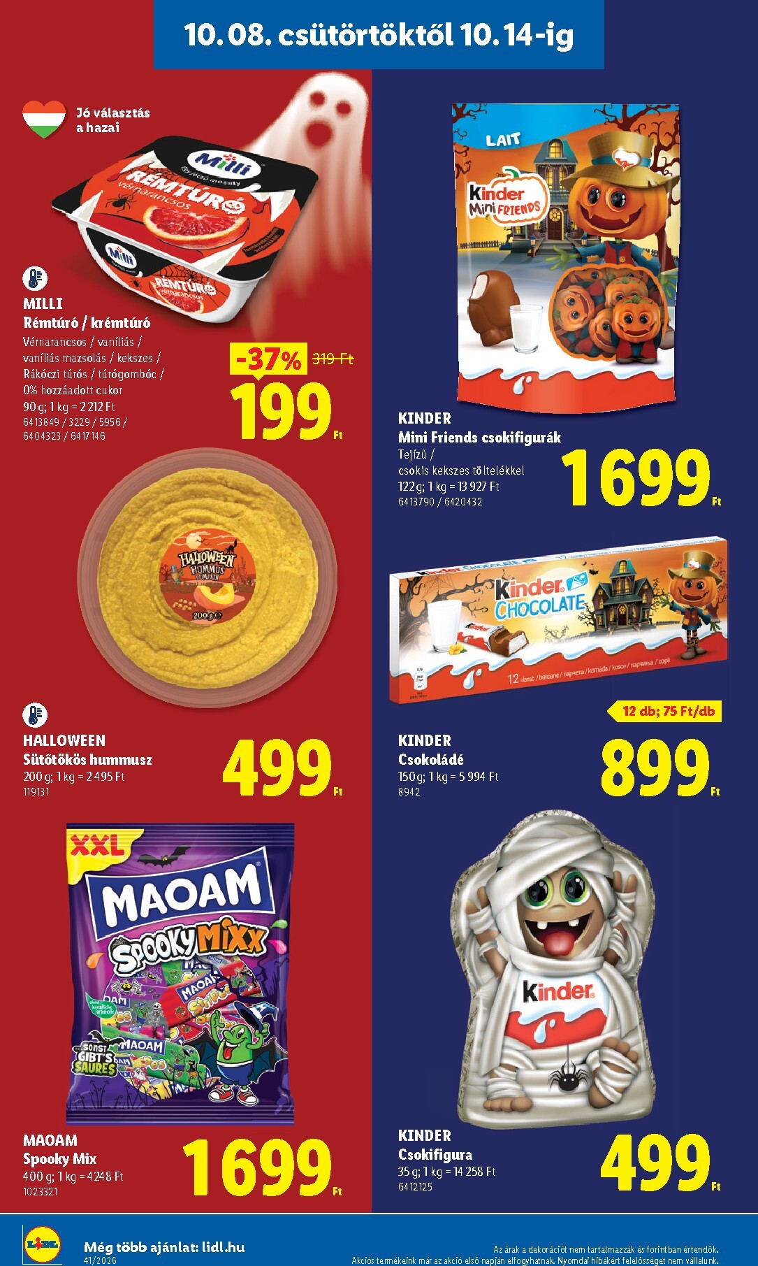 lidl - Lidl hirdetmény a következő hétre csütörtöktől 2026.10.08.-tól szerdától 2026.10.14.-ig - page: 30