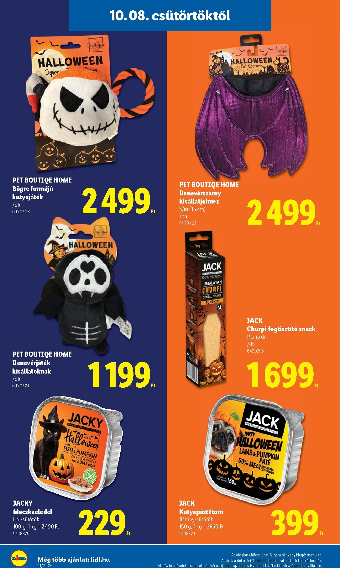 lidl - Lidl hirdetmény a következő hétre csütörtöktől 2026.10.08.-tól szerdától 2026.10.14.-ig - page: 34
