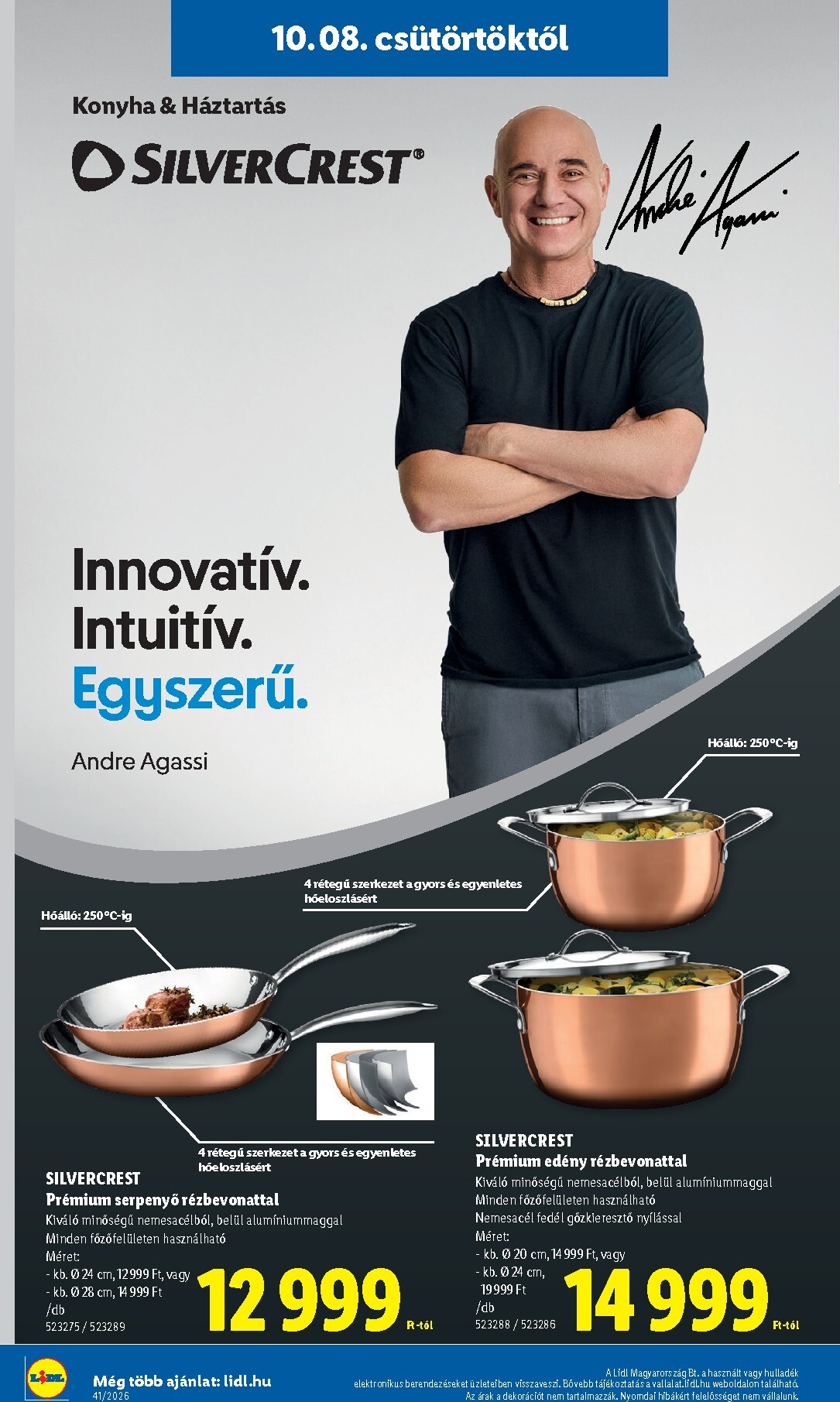 lidl - Lidl hirdetmény a következő hétre csütörtöktől 2026.10.08.-tól szerdától 2026.10.14.-ig - page: 44