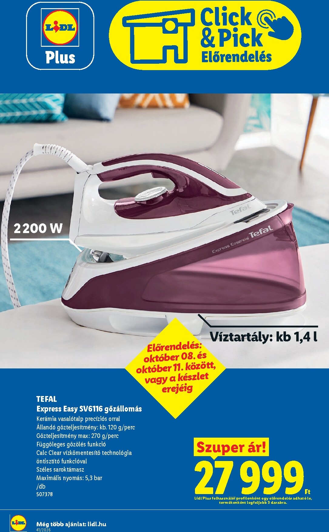 lidl - Lidl hirdetmény a következő hétre csütörtöktől 2026.10.08.-tól szerdától 2026.10.14.-ig - page: 52