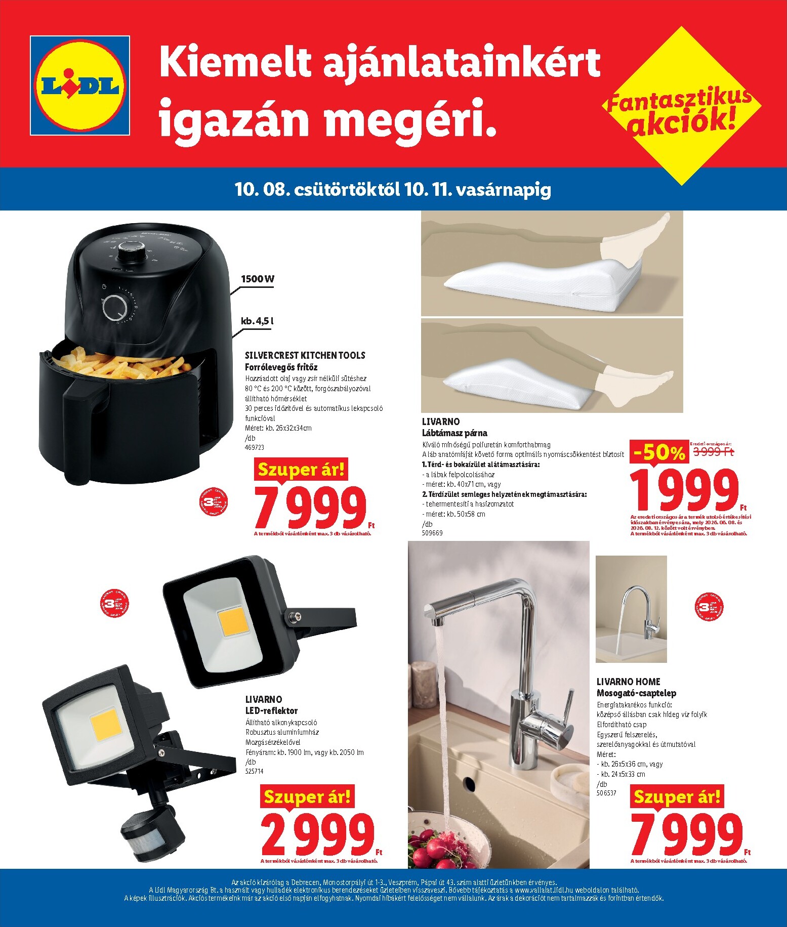 lidl - Lidl - Debrecen, Veszprém hirdetmény a következő hétre csütörtöktől 2026.10.08.-tól vasárnaptól 2026.10.11.-ig - page: 4