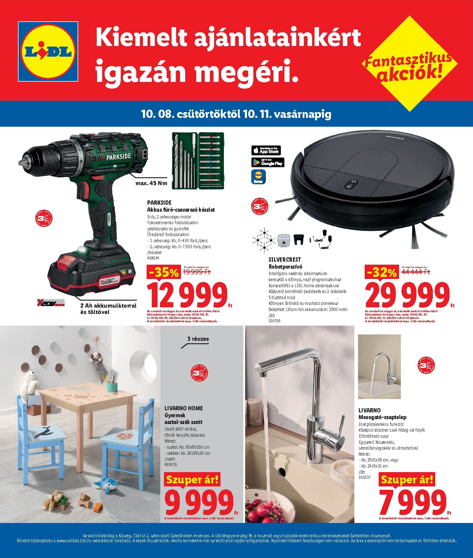 lidl - Lidl - Regionális akciók – Kőszeg hirdetmény a következő hétre csütörtöktől 2026.10.08.-tól vasárnaptól 2026.10.11.-ig - page: 2