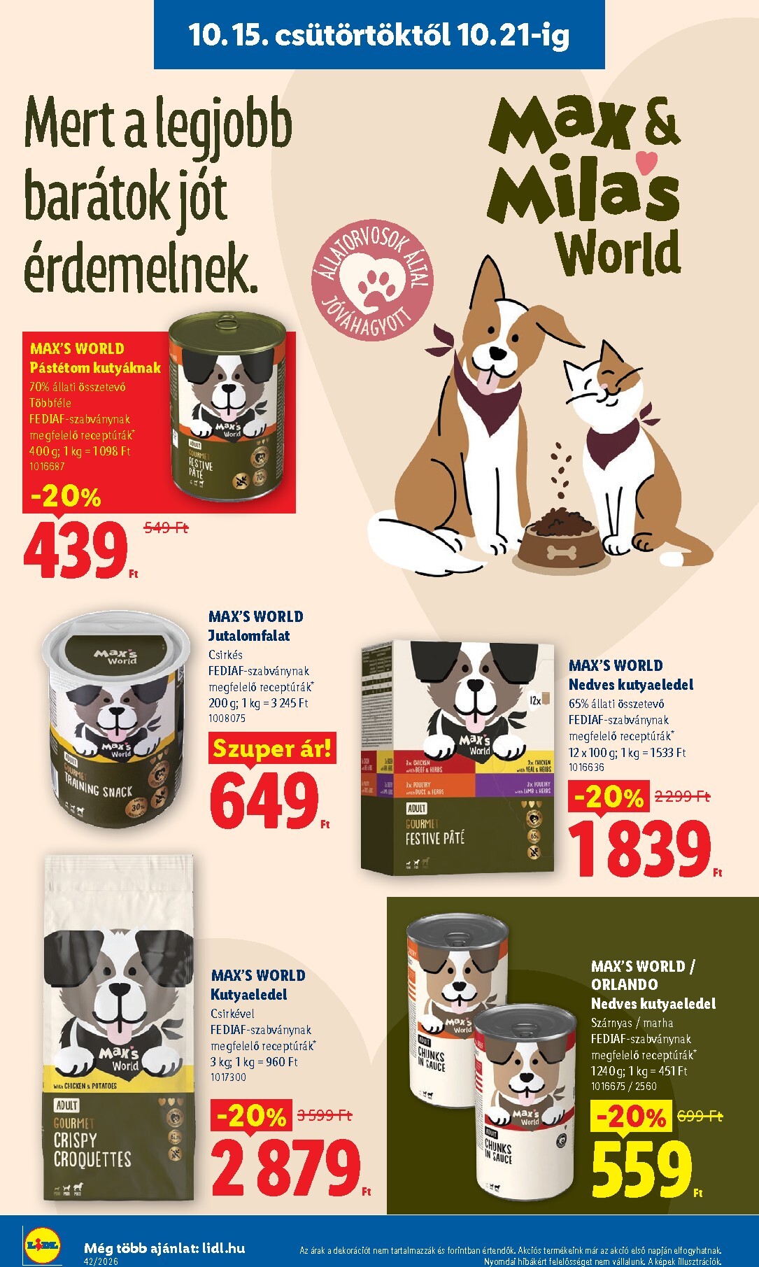 lidl - Lidl hirdetmény a következő hétre csütörtöktől 2026.10.15.-tól szerdától 2026.10.21.-ig - page: 24