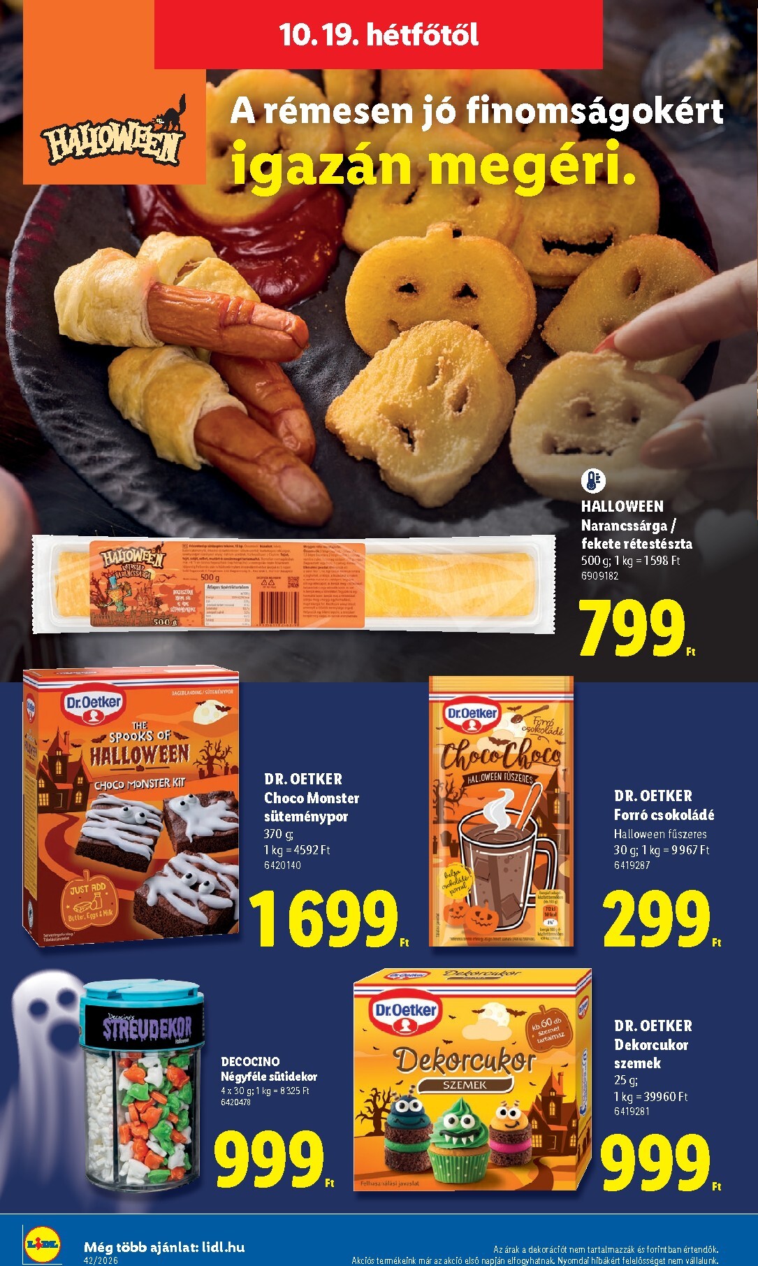 lidl - Lidl hirdetmény a következő hétre csütörtöktől 2026.10.15.-tól szerdától 2026.10.21.-ig - page: 62