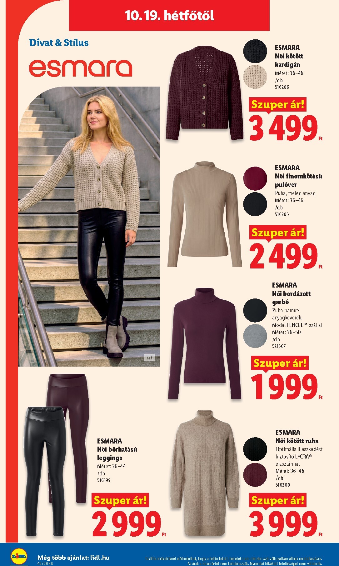 lidl - Lidl hirdetmény a következő hétre csütörtöktől 2026.10.15.-tól szerdától 2026.10.21.-ig - page: 54
