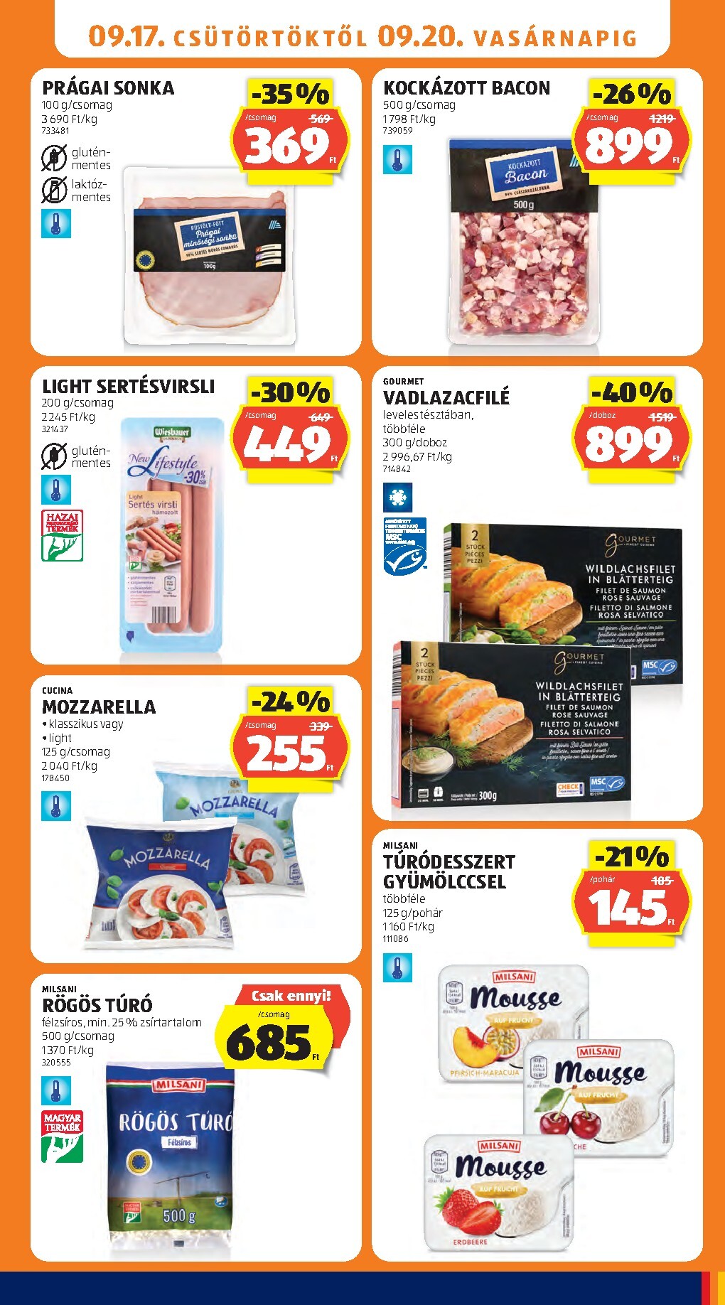aldi - Aldi hirdetmény a következő hétre csütörtöktől 2026.09.17.-tól szerdától 2026.09.23.-ig - page: 13