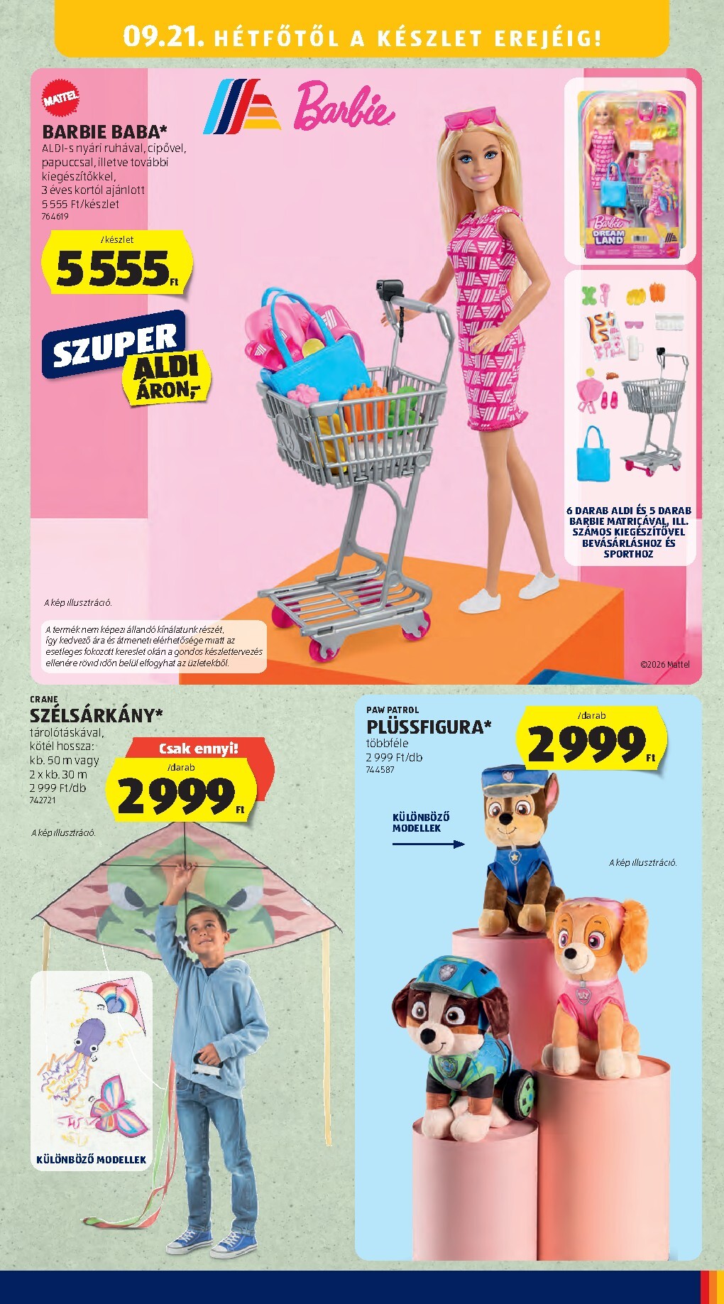 aldi - Aldi hirdetmény a következő hétre csütörtöktől 2026.09.17.-tól szerdától 2026.09.23.-ig - page: 44