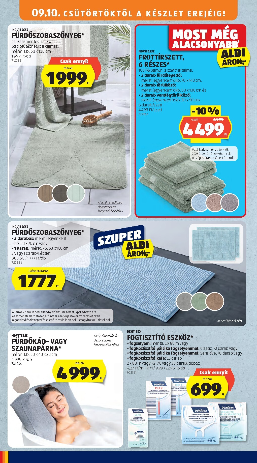 aldi - Aktuális Aldi szórólap érvényes csütörtöktől 2026.09.10.-től szerdától 2026.09.16.-ig - page: 34