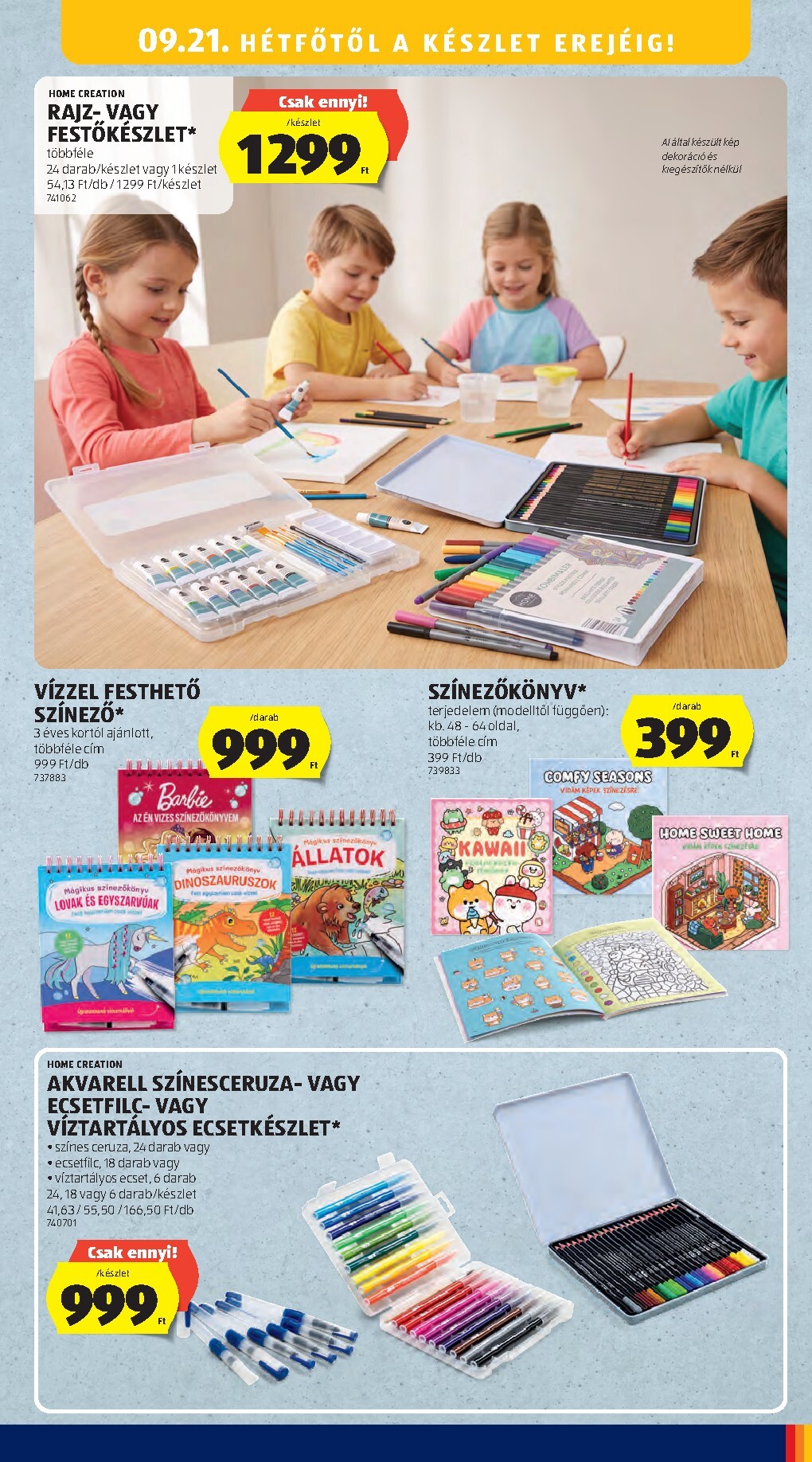 aldi - Aktuális Aldi - Középső sor termékei szórólap érvényes csütörtöktől 2026.09.17.-től szerdától 2026.09.23.-ig - page: 15