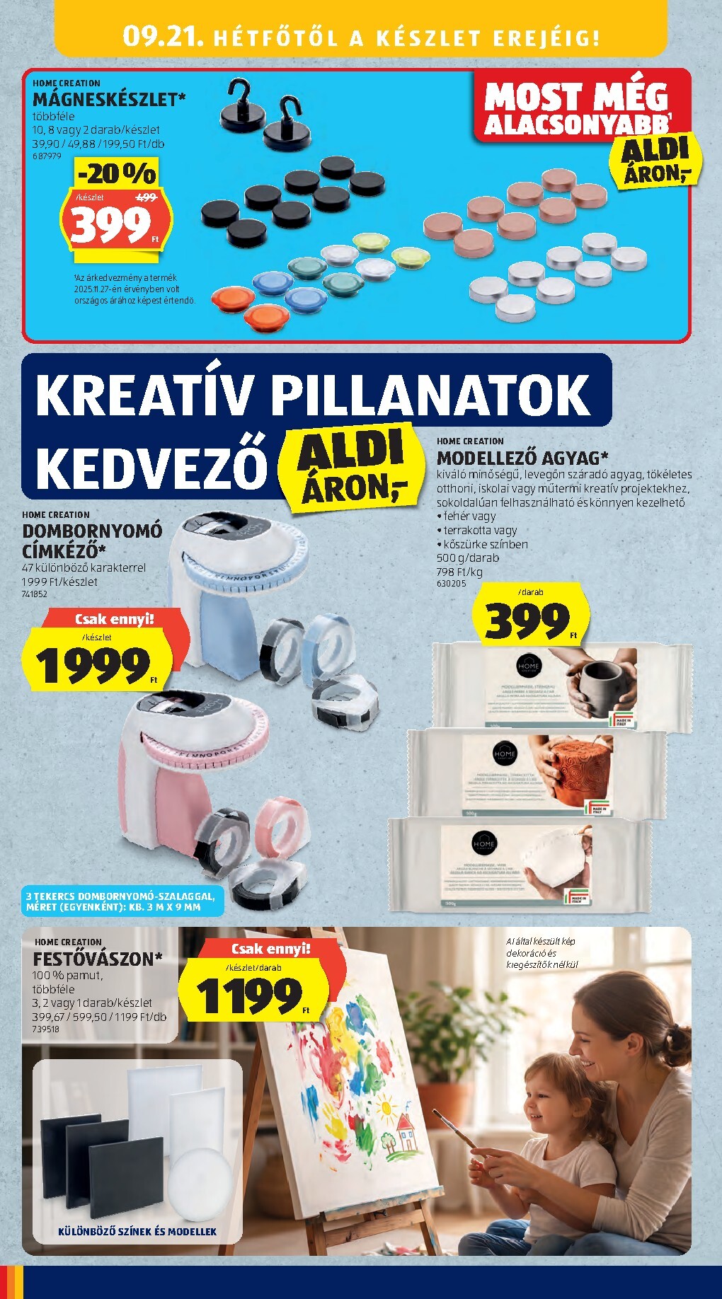 aldi - Aktuális Aldi - Középső sor termékei szórólap érvényes csütörtöktől 2026.09.17.-től szerdától 2026.09.23.-ig - page: 14