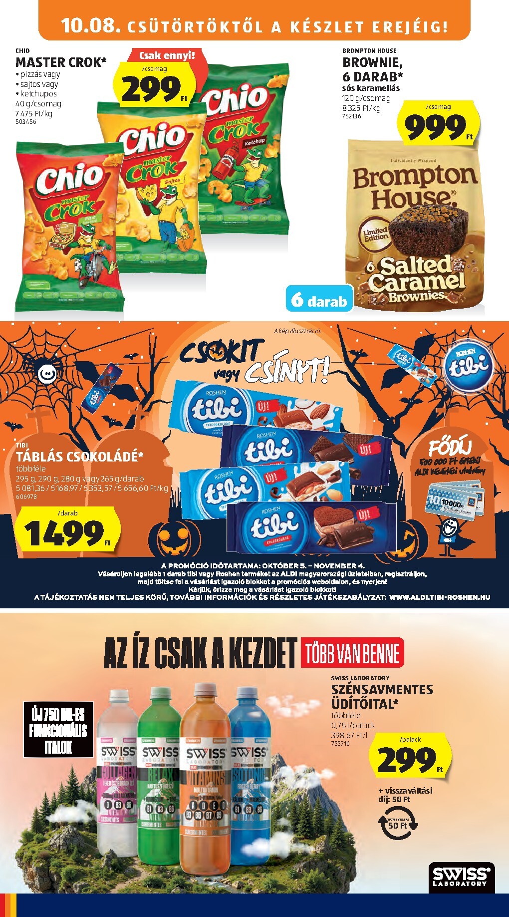 aldi - Aldi hirdetmény a következő hétre csütörtöktől 2026.10.08.-tól szerdától 2026.10.14.-ig - page: 18