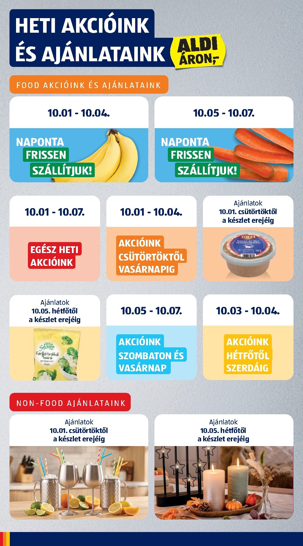 aldi - Aktuális Aldi szórólap érvényes csütörtöktől 2026.10.01.-től szerdától 2026.10.07.-ig - page: 4