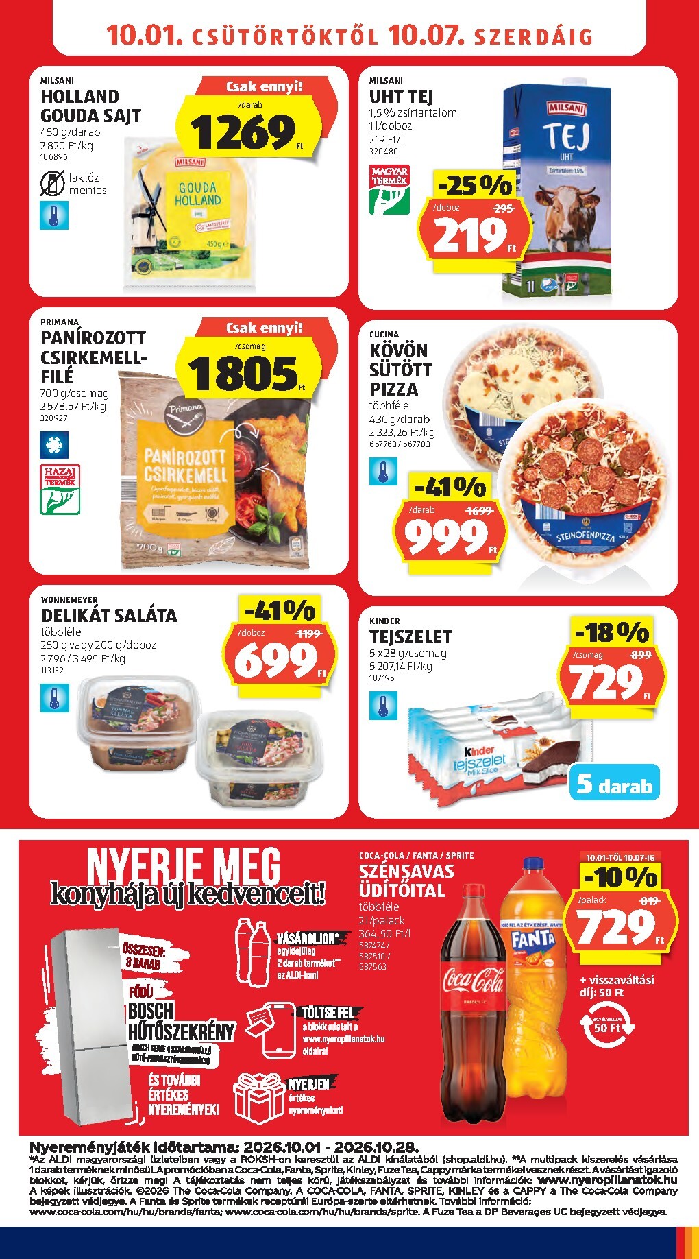 aldi - Aktuális Aldi szórólap érvényes csütörtöktől 2026.10.01.-től szerdától 2026.10.07.-ig - page: 11