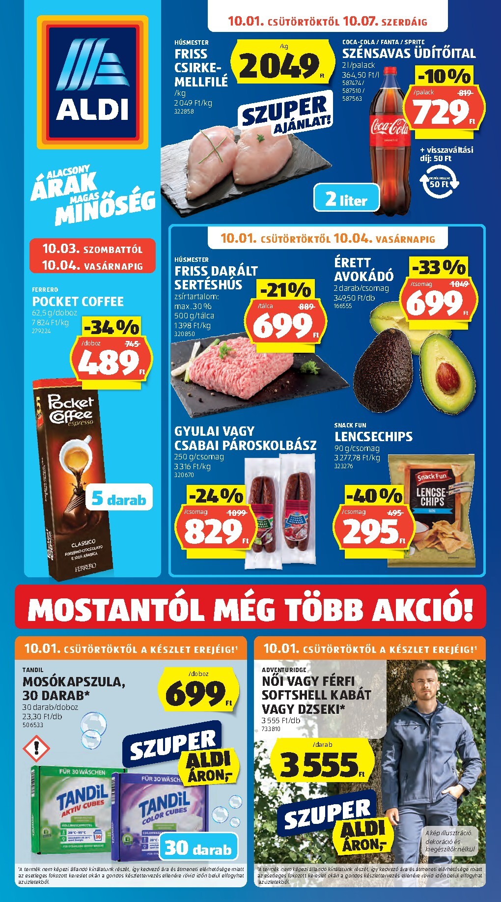 aldi - Aktuális Aldi szórólap érvényes csütörtöktől 2026.10.01.-től szerdától 2026.10.07.-ig
