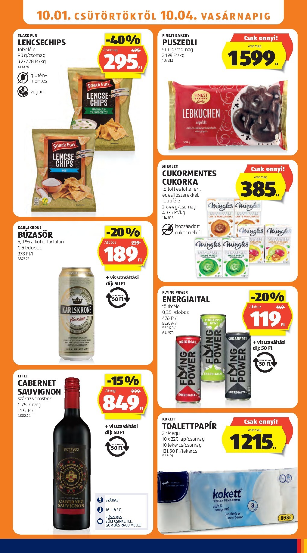 aldi - Aktuális Aldi szórólap érvényes csütörtöktől 2026.10.01.-től szerdától 2026.10.07.-ig - page: 15