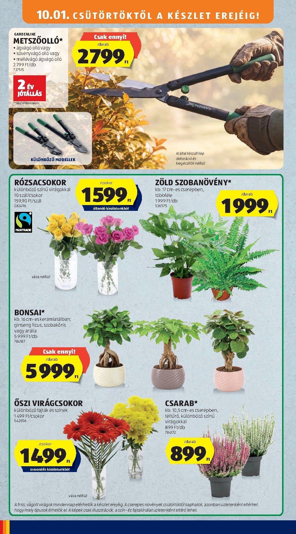 aldi - Aktuális Aldi szórólap érvényes csütörtöktől 2026.10.01.-től szerdától 2026.10.07.-ig - page: 40