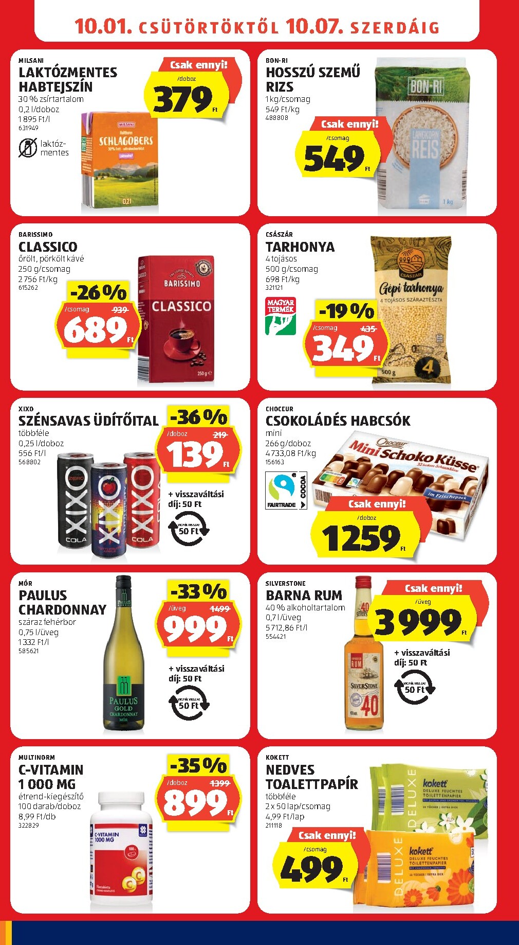 aldi - Aktuális Aldi szórólap érvényes csütörtöktől 2026.10.01.-től szerdától 2026.10.07.-ig - page: 12