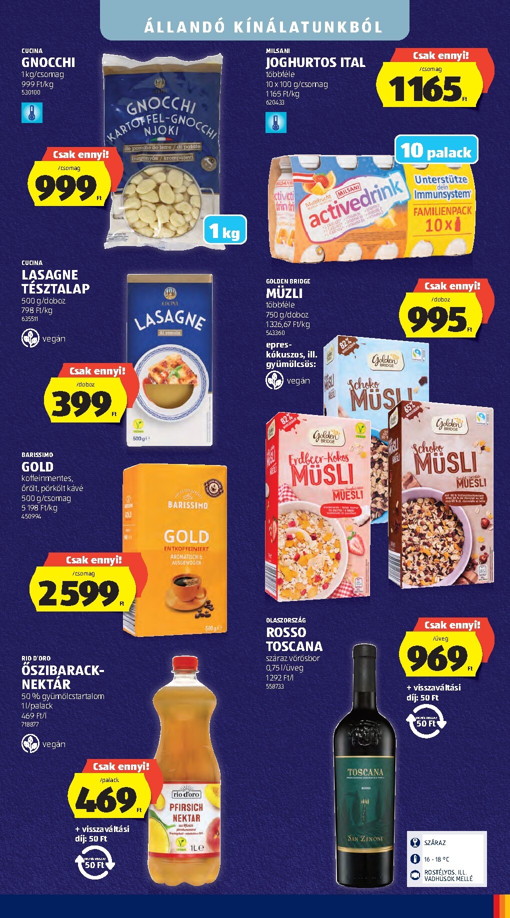 aldi - Aktuális Aldi szórólap érvényes csütörtöktől 2026.10.01.-től szerdától 2026.10.07.-ig - page: 3