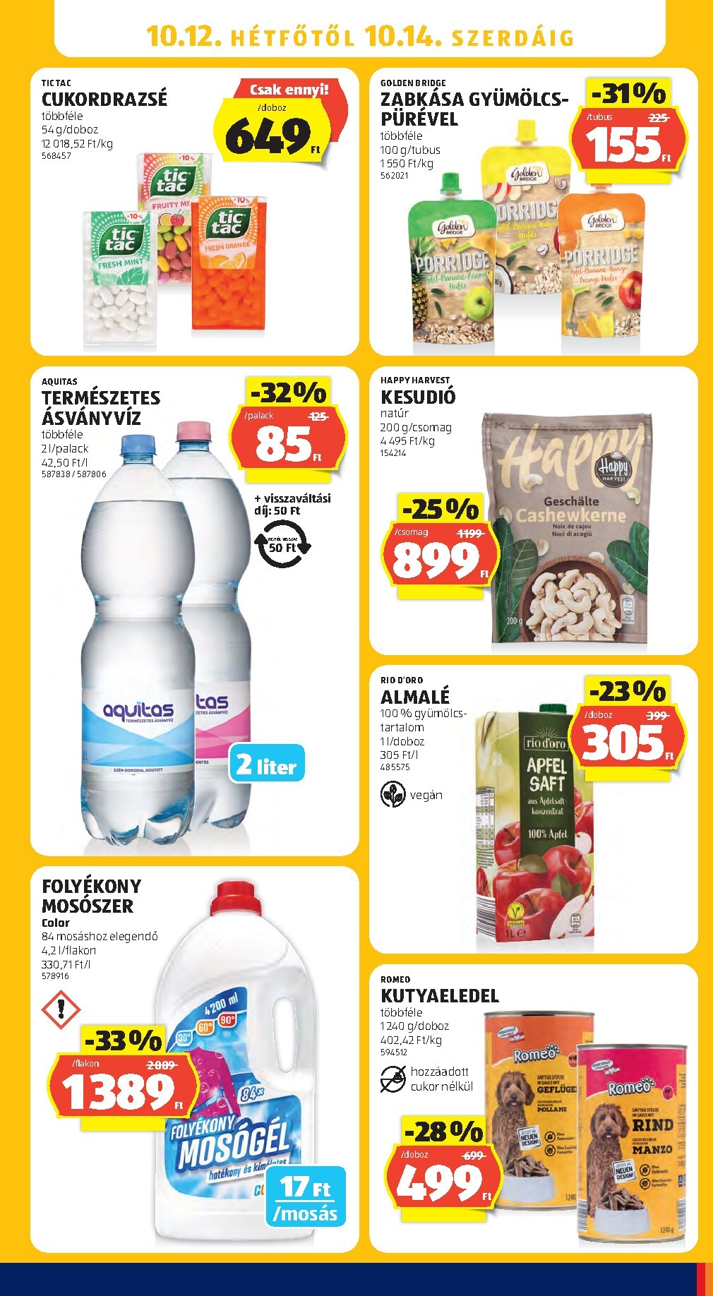 aldi - A jövőbeli Aldi akciós újság csütörtöktől 2026.10.08.-tól szerdától 2026.10.14.-ig érvényes. - page: 39