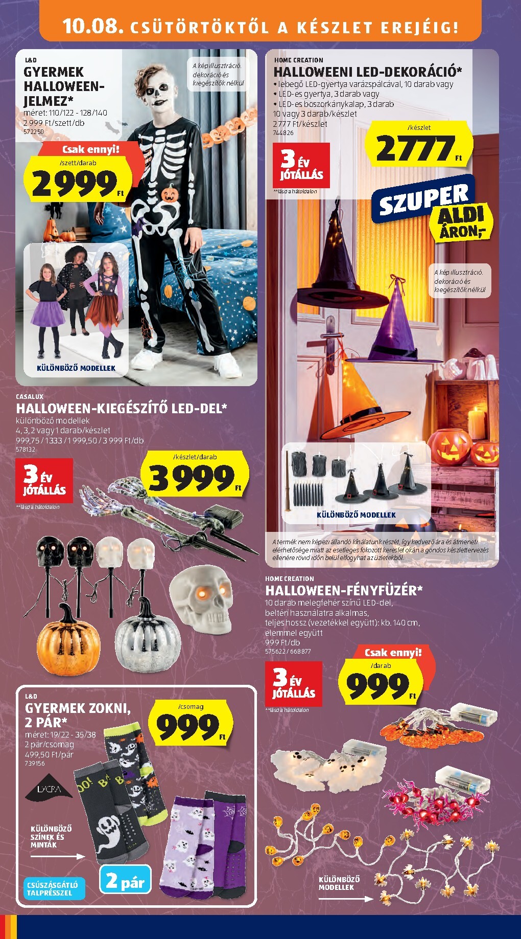 aldi - A jövőbeli Aldi akciós újság csütörtöktől 2026.10.08.-tól szerdától 2026.10.14.-ig érvényes. - page: 40