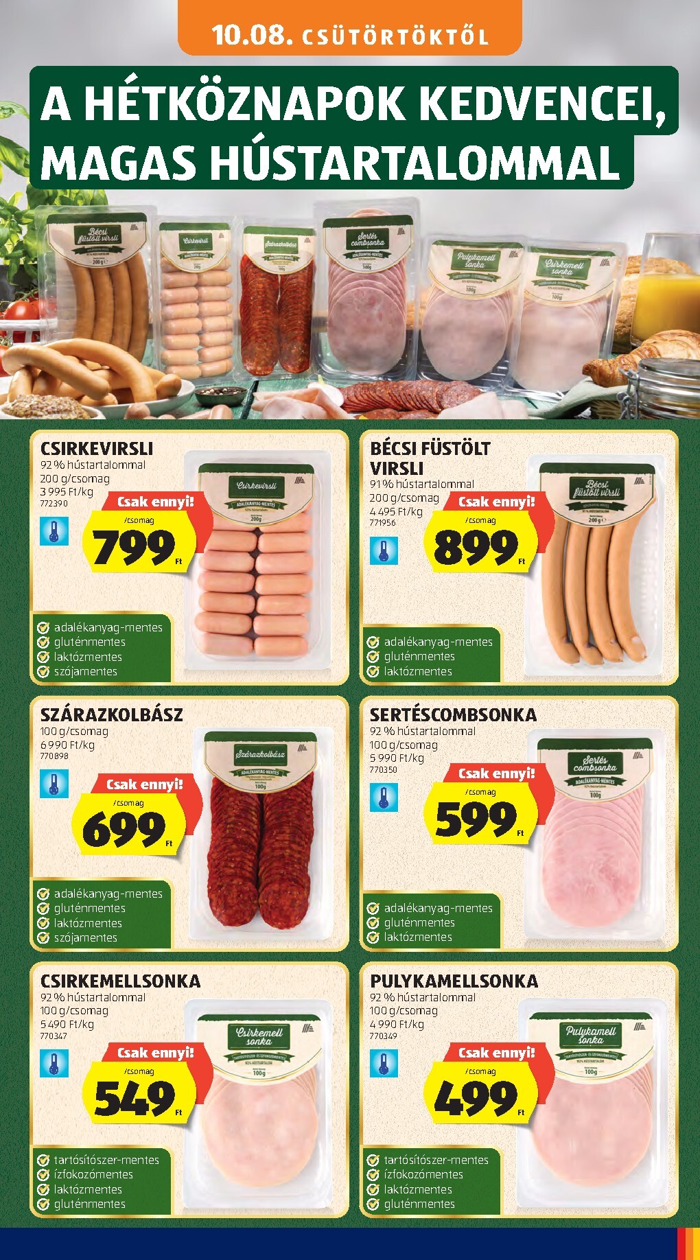 aldi - A jövőbeli Aldi akciós újság csütörtöktől 2026.10.08.-tól szerdától 2026.10.14.-ig érvényes. - page: 9