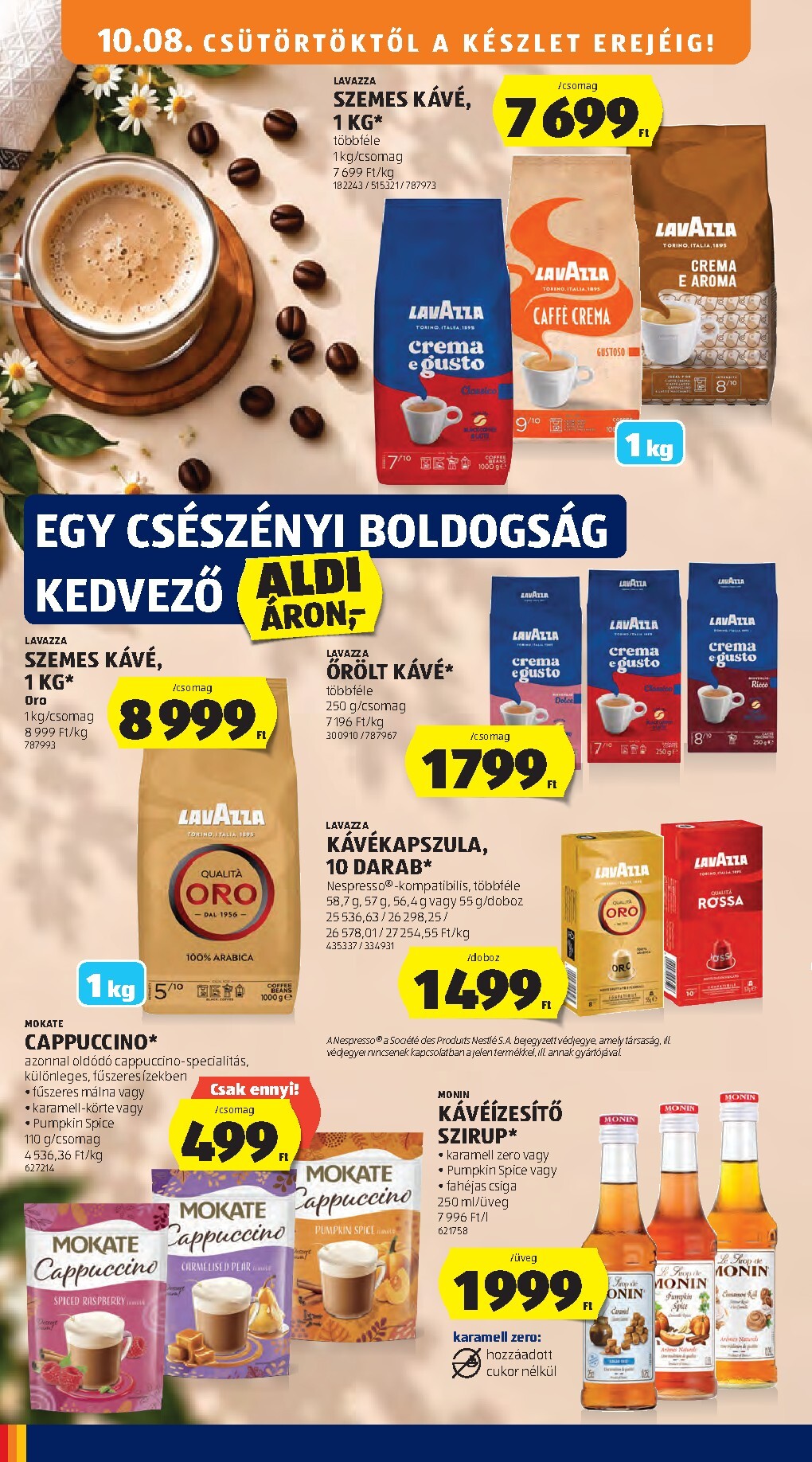 aldi - A jövőbeli Aldi akciós újság csütörtöktől 2026.10.08.-tól szerdától 2026.10.14.-ig érvényes. - page: 20