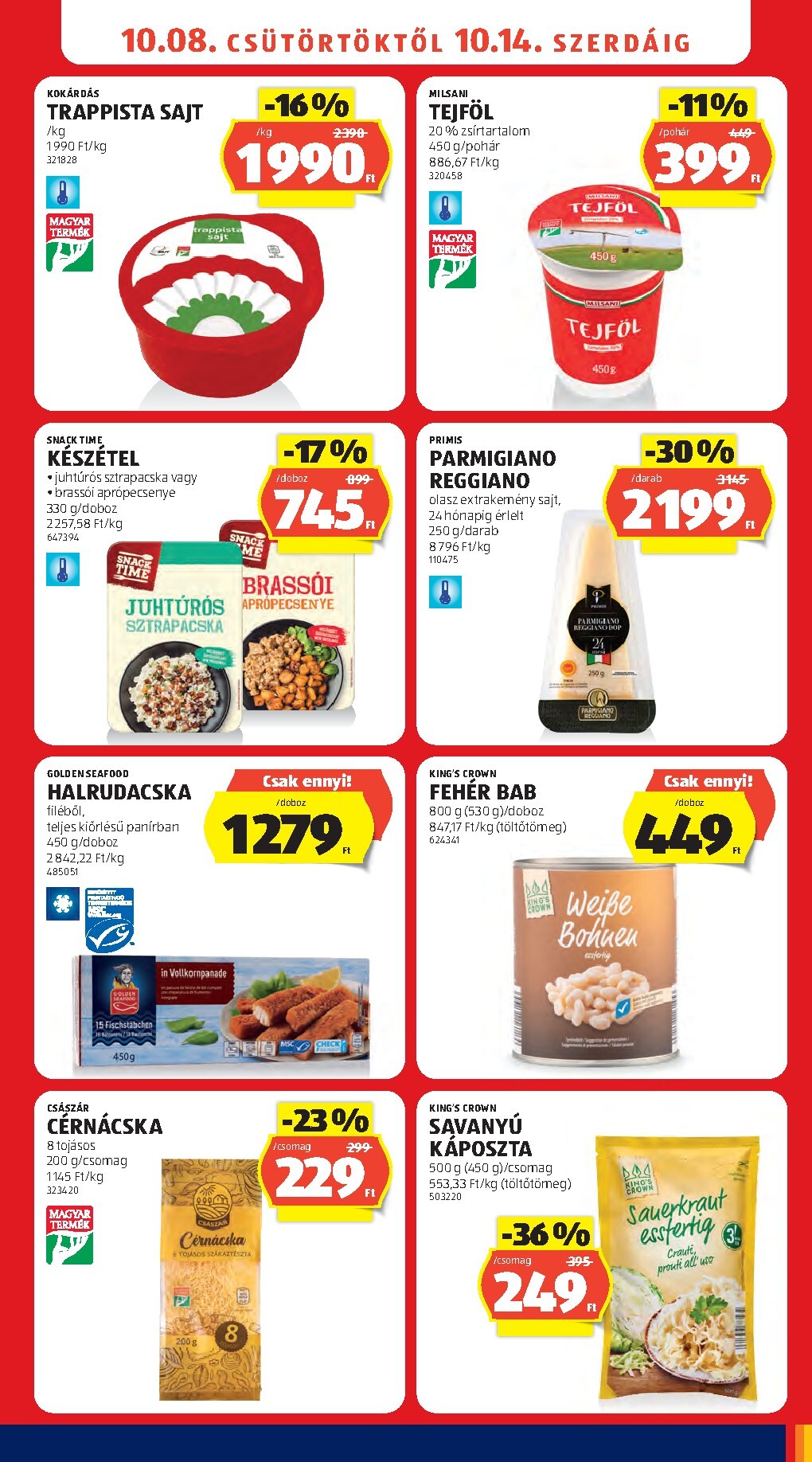 aldi - A jövőbeli Aldi akciós újság csütörtöktől 2026.10.08.-tól szerdától 2026.10.14.-ig érvényes. - page: 11