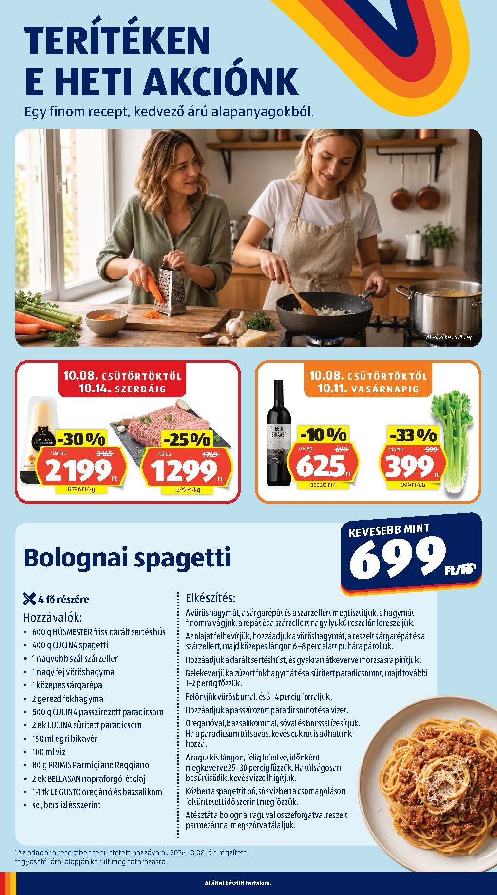 aldi - A jövőbeli Aldi akciós újság csütörtöktől 2026.10.08.-tól szerdától 2026.10.14.-ig érvényes. - page: 10