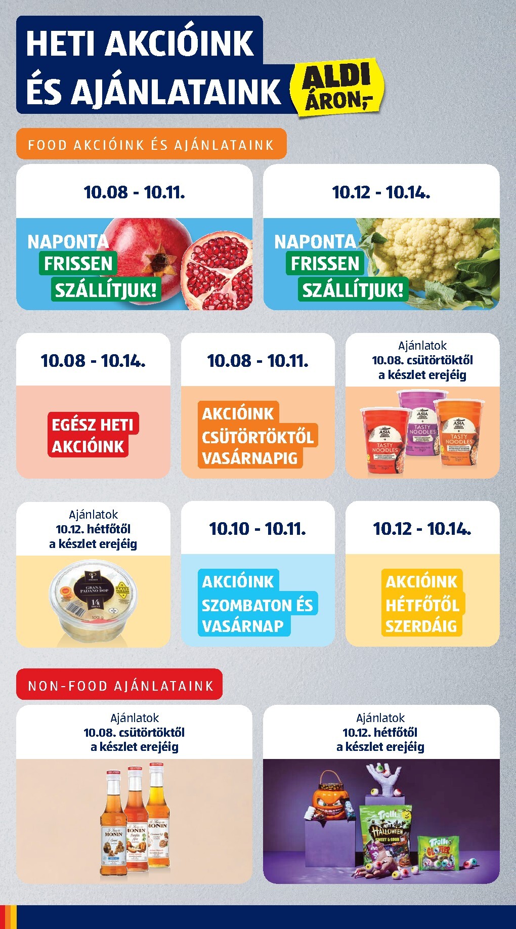 aldi - A jövőbeli Aldi akciós újság csütörtöktől 2026.10.08.-tól szerdától 2026.10.14.-ig érvényes. - page: 4
