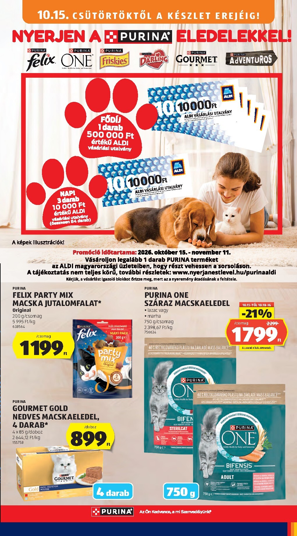 aldi - Aldi hirdetmény a következő hétre csütörtöktől 2026.10.15.-tól szerdától 2026.10.21.-ig - page: 19
