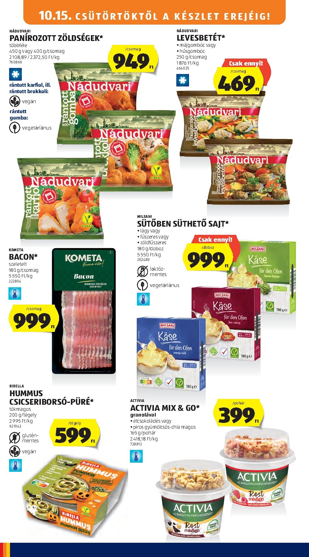 aldi - Aldi hirdetmény a következő hétre csütörtöktől 2026.10.15.-tól szerdától 2026.10.21.-ig - page: 16