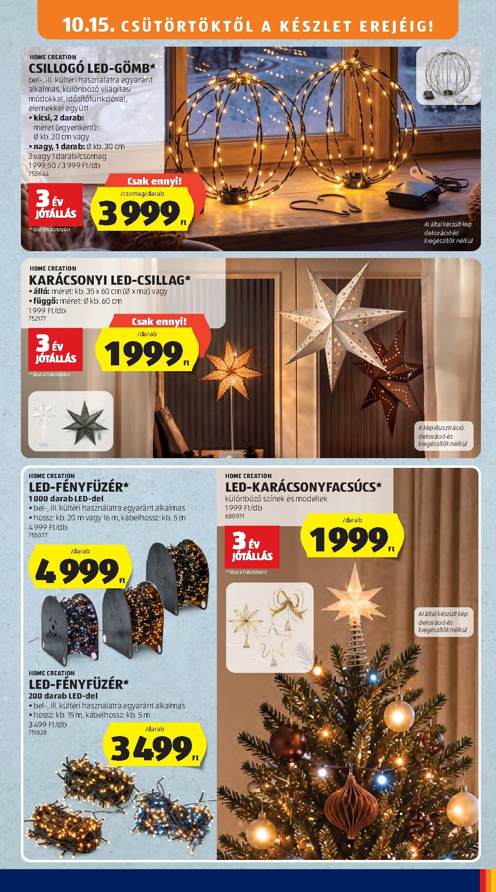 aldi - Aldi - Középső sor termékei hirdetmény a következő hétre csütörtöktől 2026.10.15.-tól szerdától 2026.10.21.-ig - page: 5
