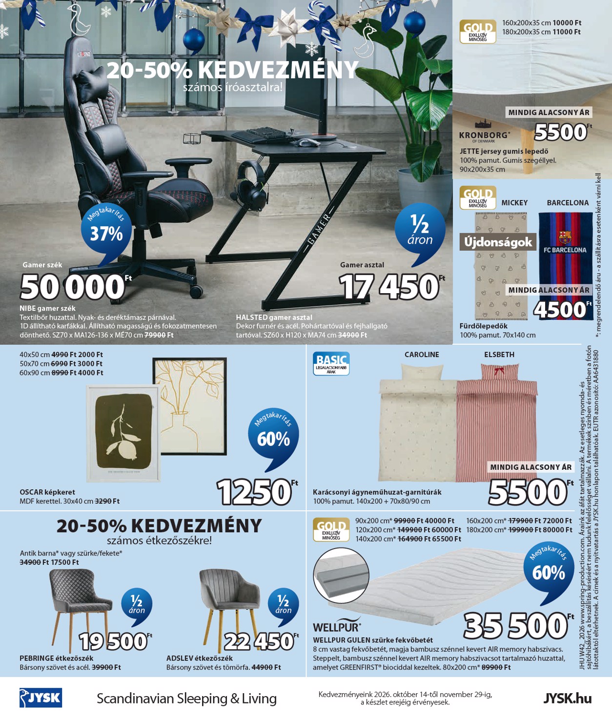 jysk - Aktuális JYSK szórólap érvényes szerdától 2026.10.14.-től vasárnaptól 2026.11.29.-ig - page: 25