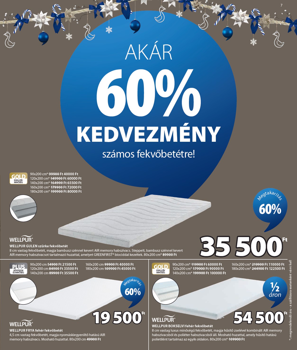 jysk - Aktuális JYSK szórólap érvényes szerdától 2026.10.14.-től vasárnaptól 2026.11.29.-ig - page: 8