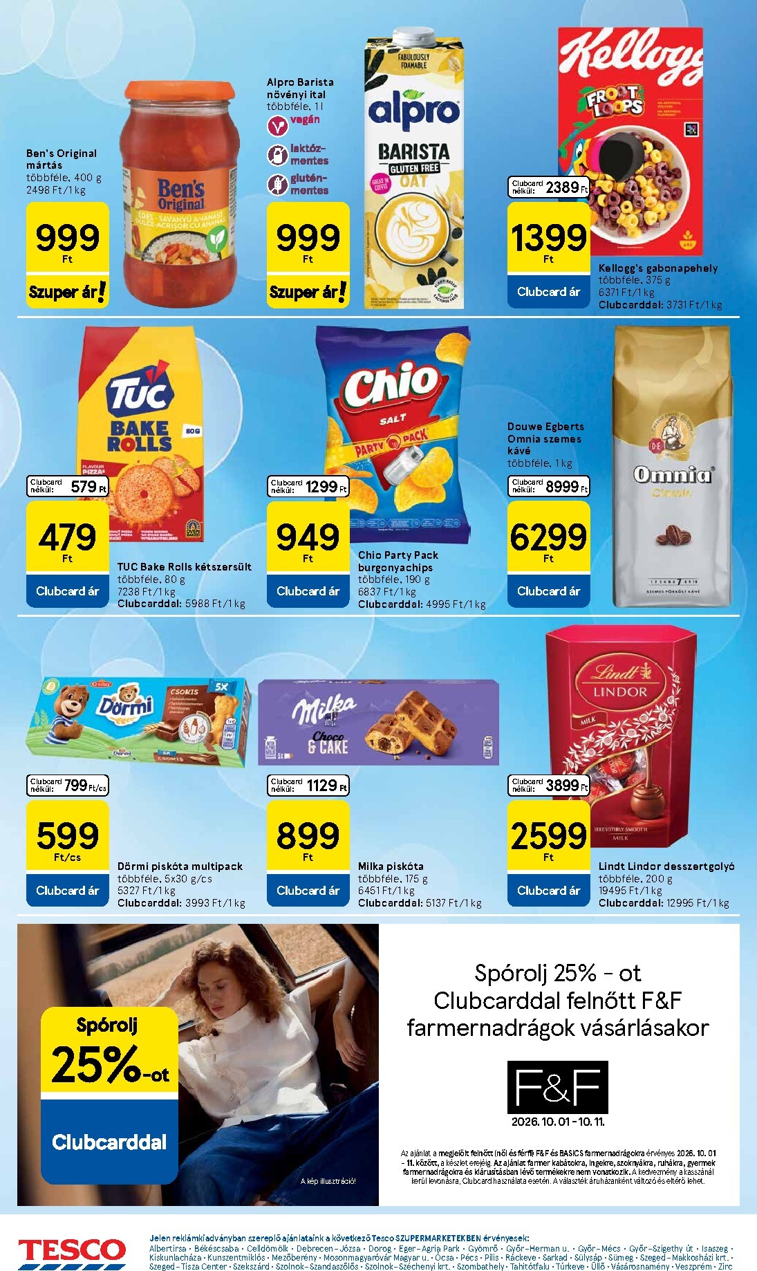 tesco - A jövőbeli Tesco szupermarket akciós újság csütörtöktől 2026.10.08.-tól szerdától 2026.10.14.-ig érvényes. - page: 6