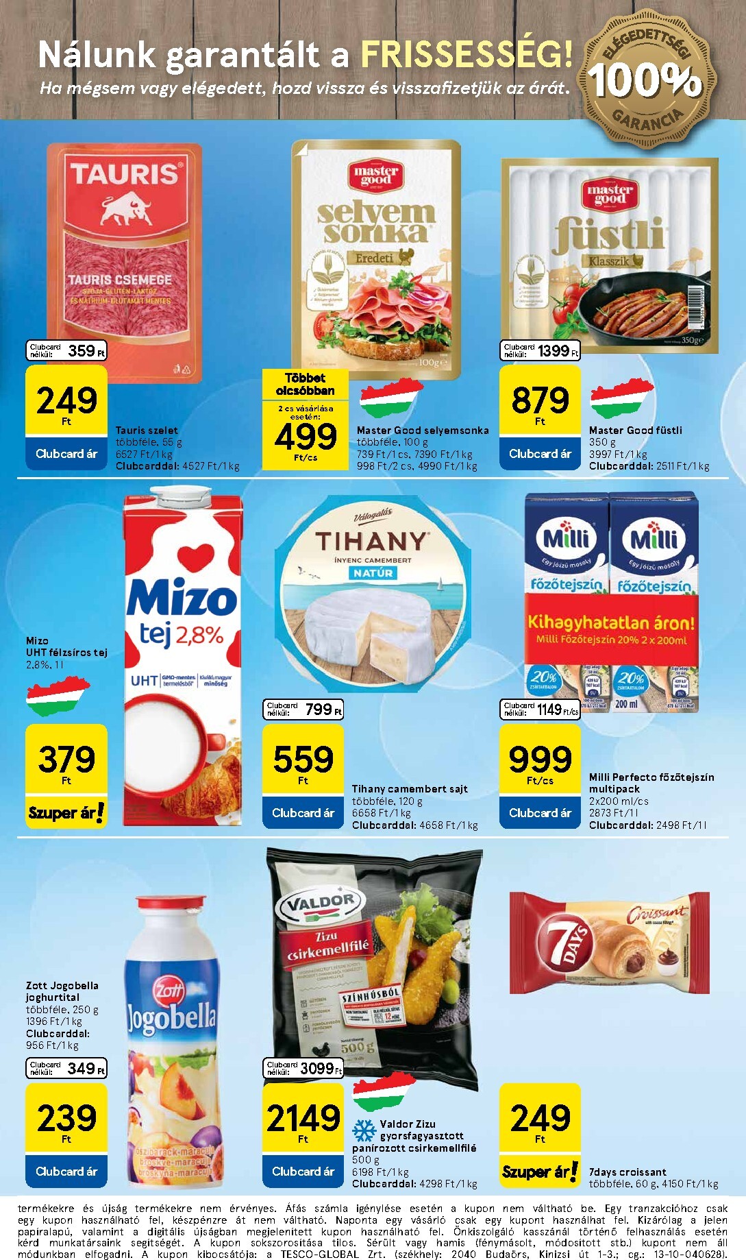 tesco - A jövőbeli Tesco szupermarket akciós újság csütörtöktől 2026.10.08.-tól szerdától 2026.10.14.-ig érvényes. - page: 3