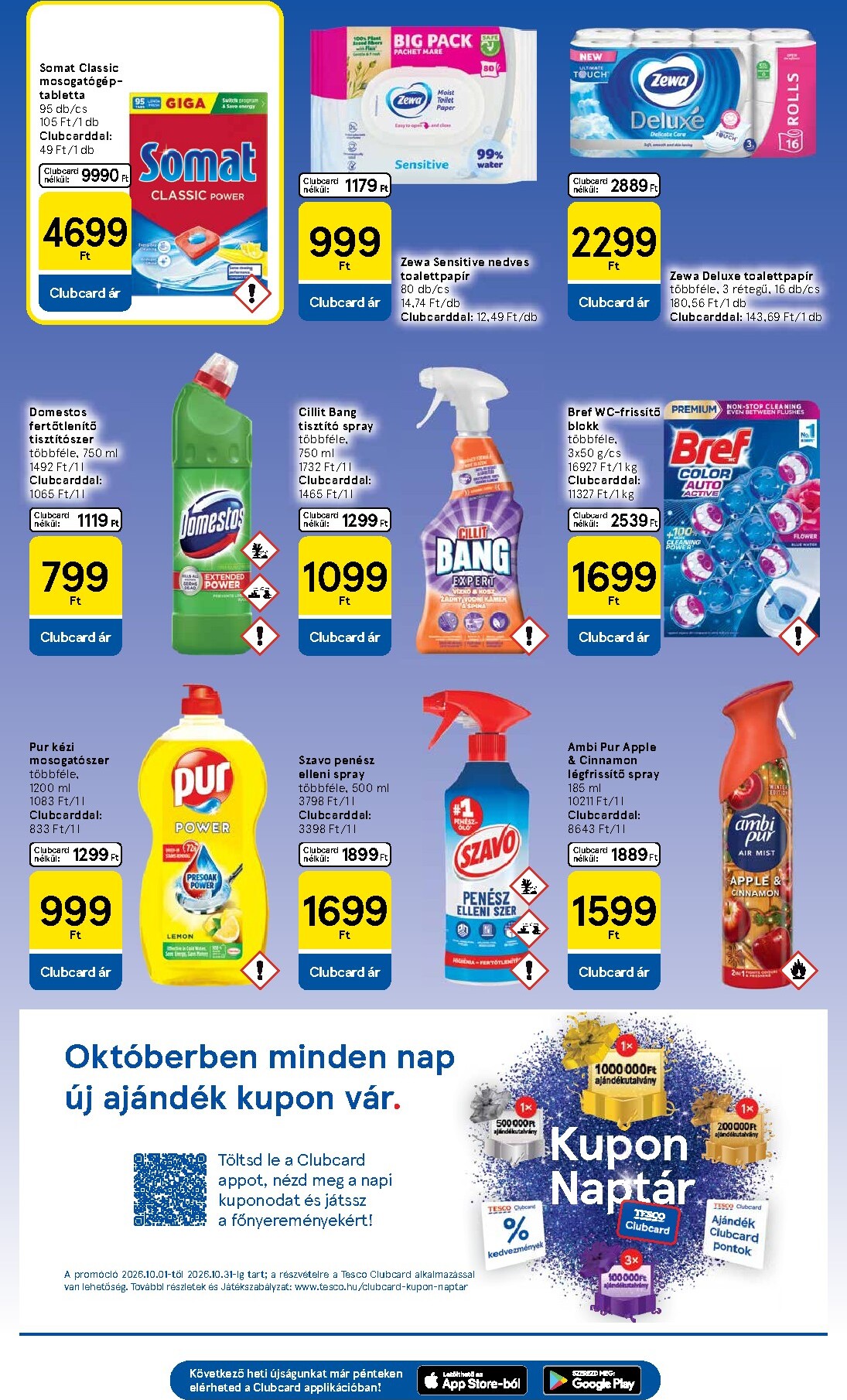 tesco - A jövőbeli Tesco akciós újság csütörtöktől 2026.10.08.-tól szerdától 2026.10.14.-ig érvényes. - page: 9
