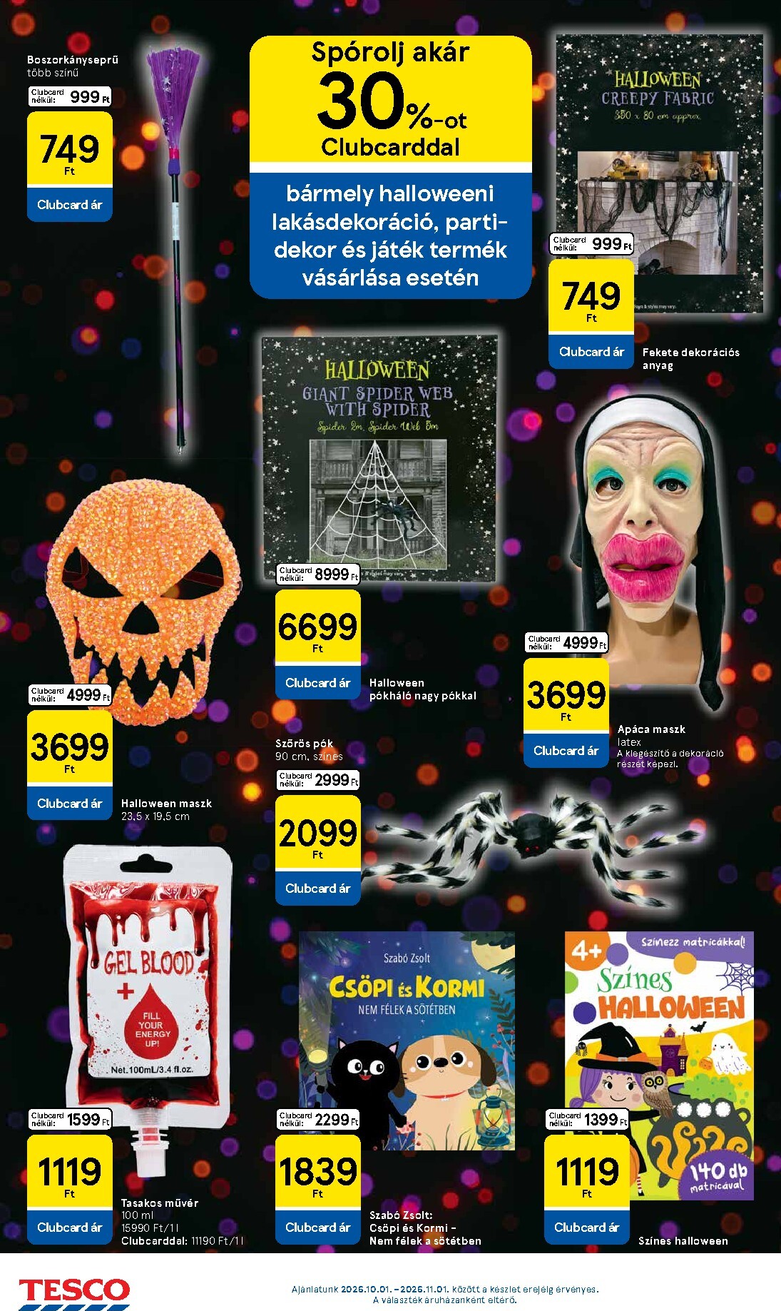 tesco - A jövőbeli Tesco akciós újság csütörtöktől 2026.10.08.-tól szerdától 2026.10.14.-ig érvényes. - page: 30